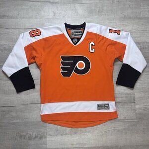 Philadelphia Flyers #18 Mike Richards Stitched Hockey Jersey YOUTH L/XL Reebok